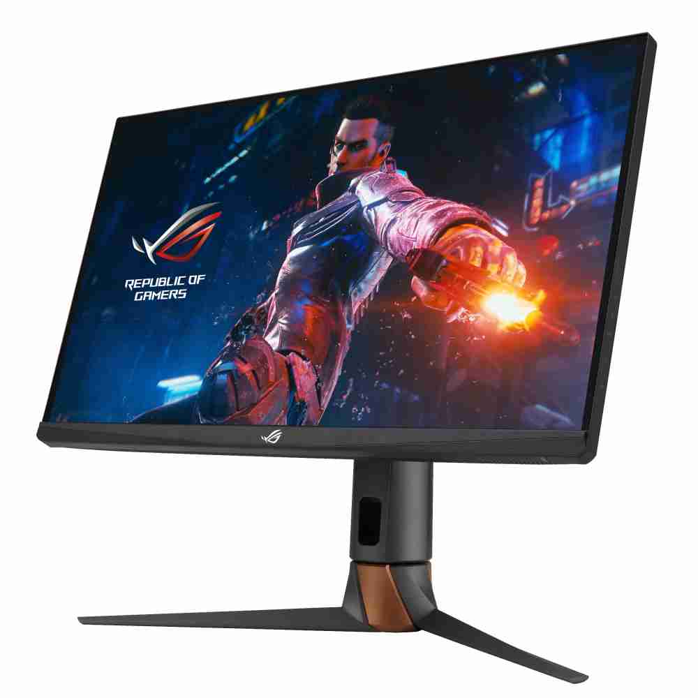 华硕ASUS ROG Swift 360Hz PG27AQN，，，，采用william威廉中文官网全新可支持ULMB2技术的高阶电竞显示器，，，，为电竞玩家打造突破以往的急速游戏体验。。（图片来源：ASUS提供）